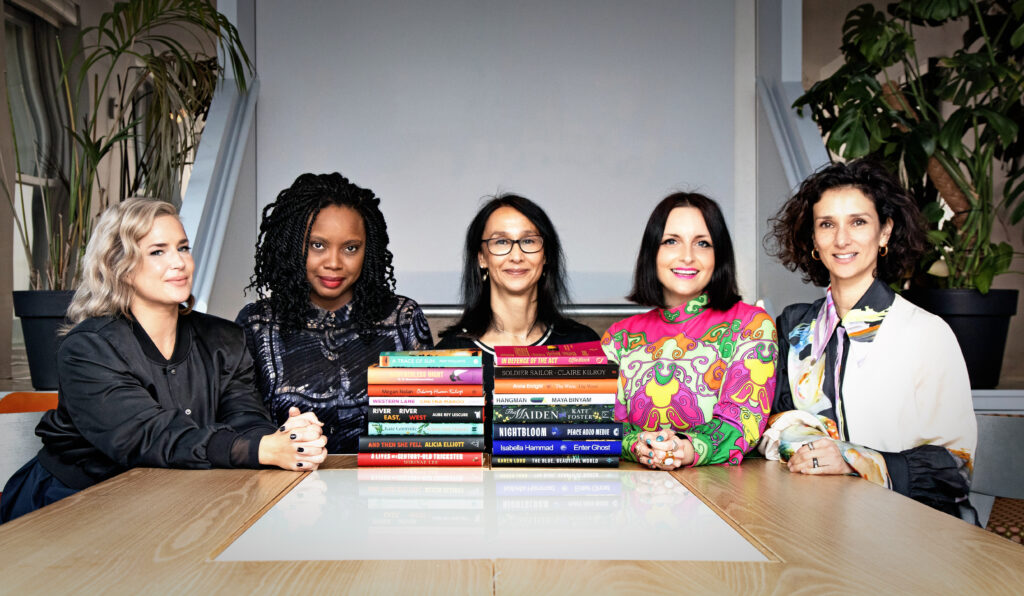 2024 Women's Prize for Fiction judges with the longlist