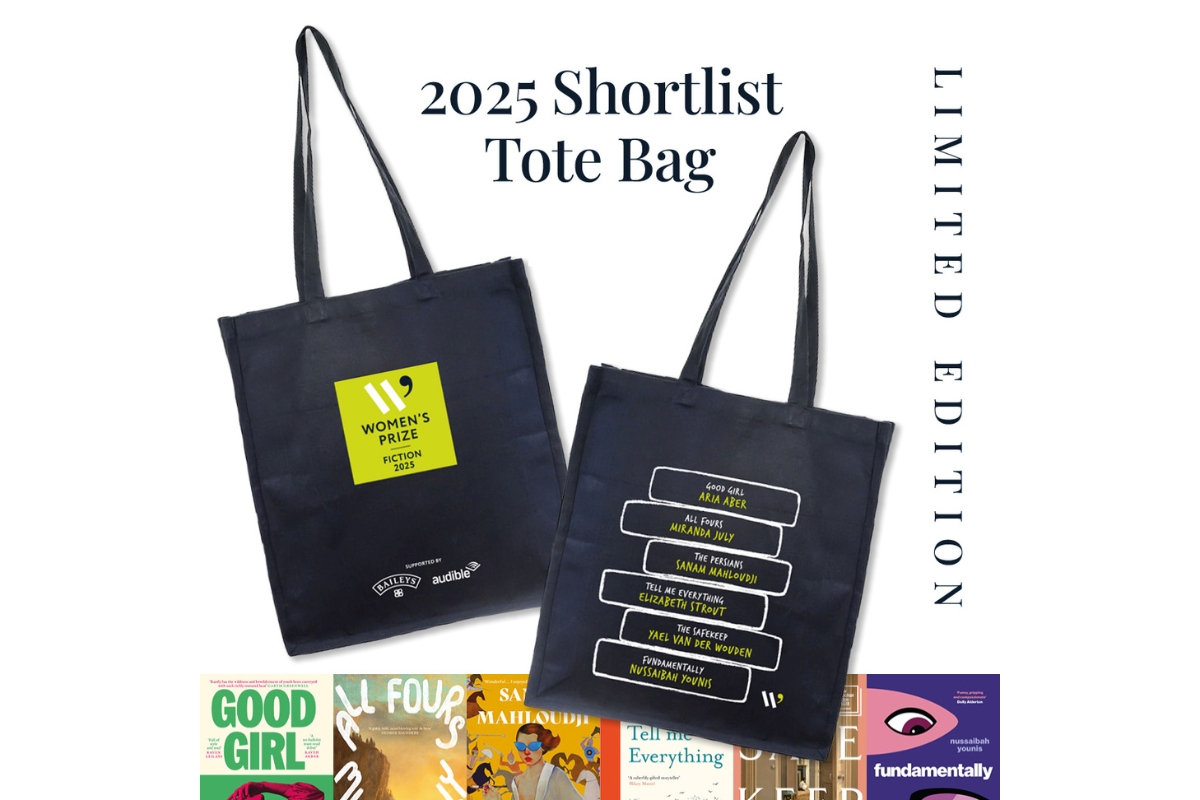 The 2025 Women's Prize for Fiction Shortlist Bag