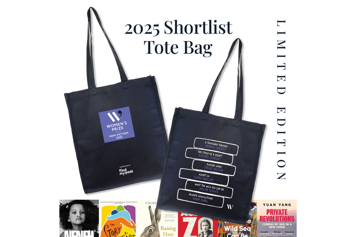 The 2025 Women's Prize for Non-Fiction Shortlist Bag