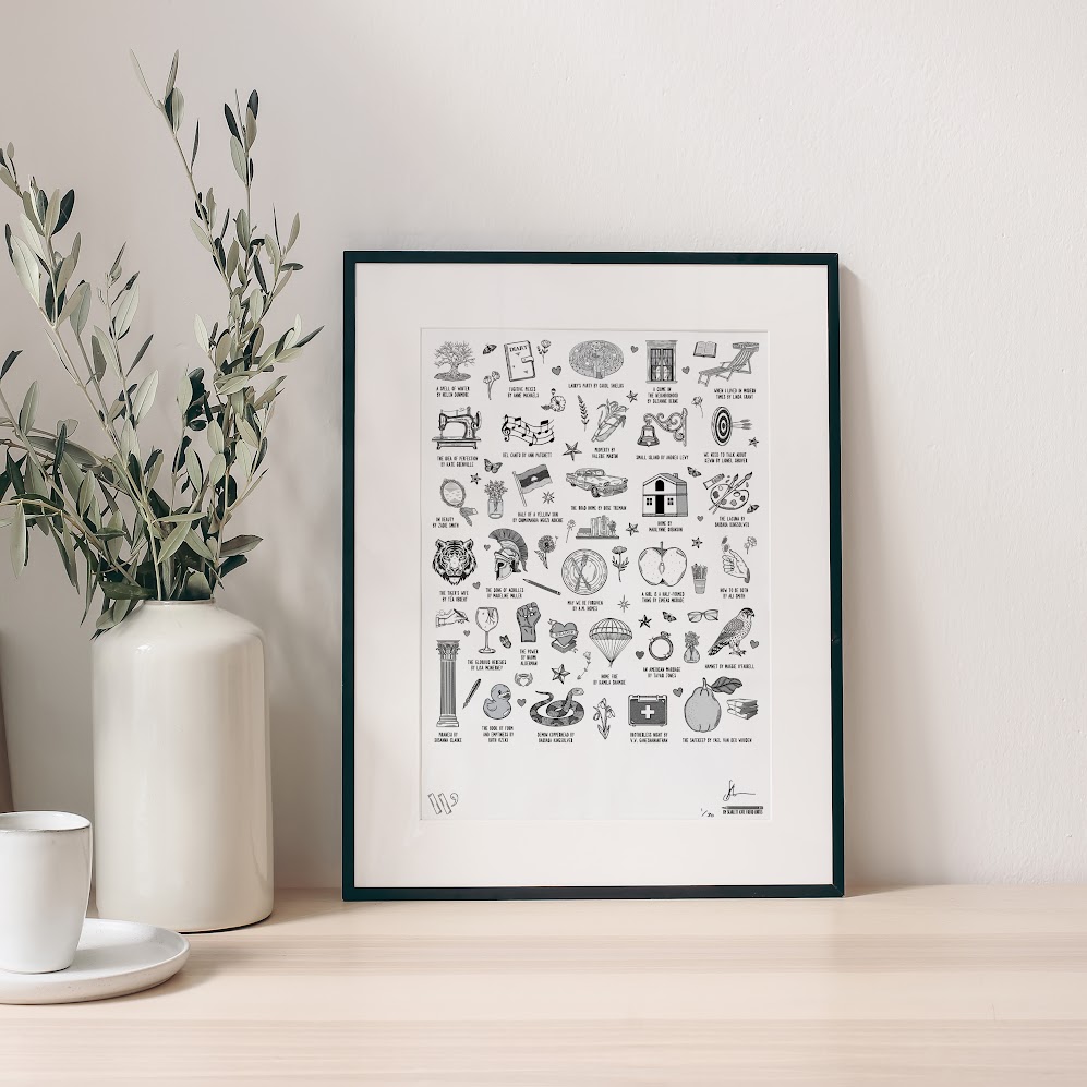 The Women’s Prize for Fiction 30th Anniversary Limited Edition Print
