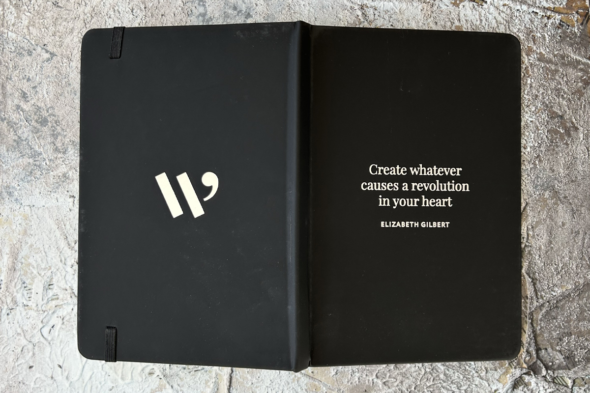 Limited edition Women's Prize Big Magic A5 Notebook