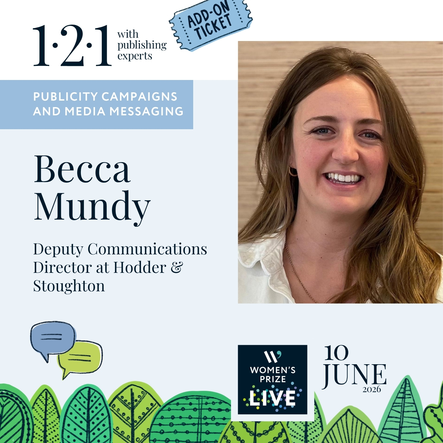 Book a 1-2-1 with industry expert: Becca Mundy