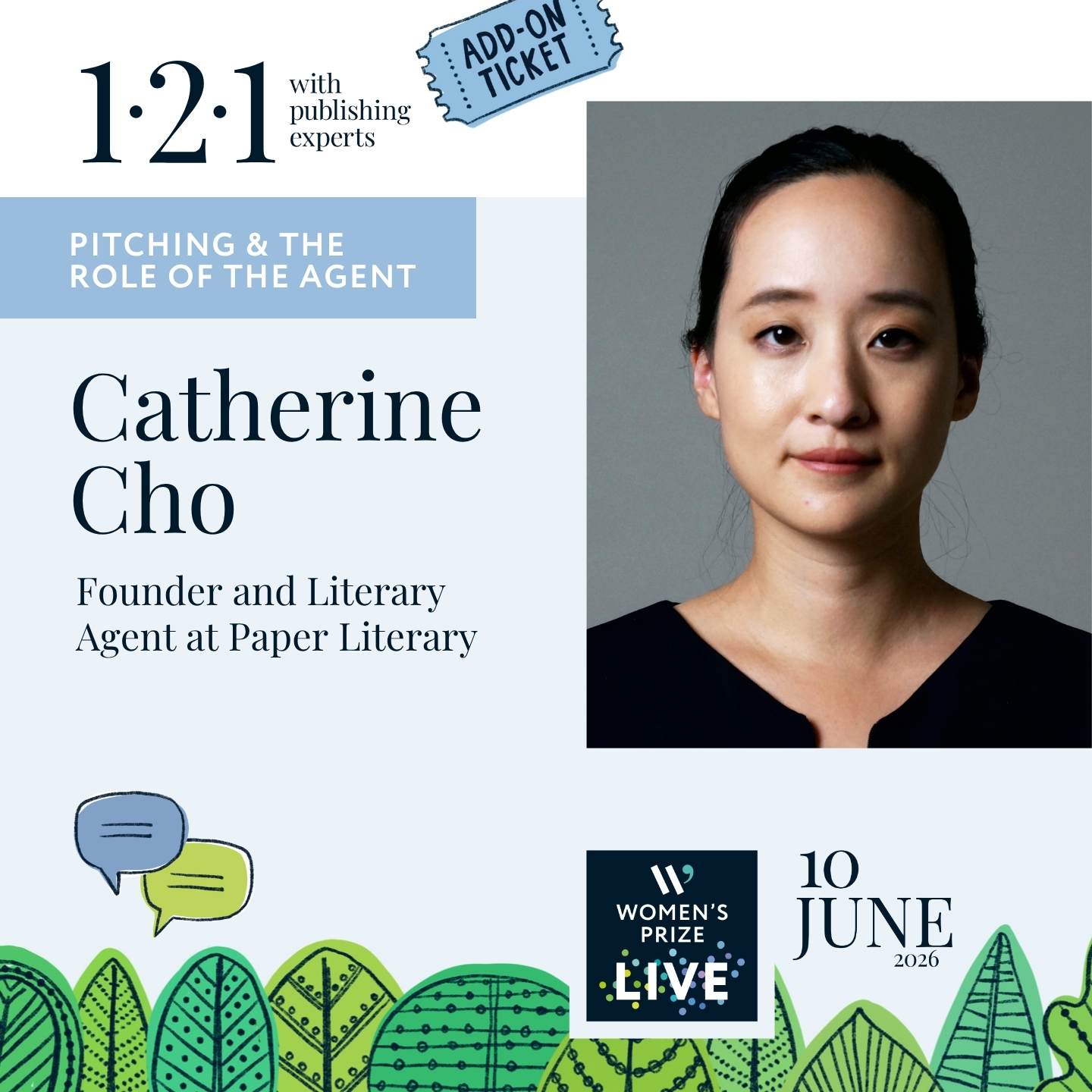 Book a 1-2-1 with publishing expert: Catherine Cho
