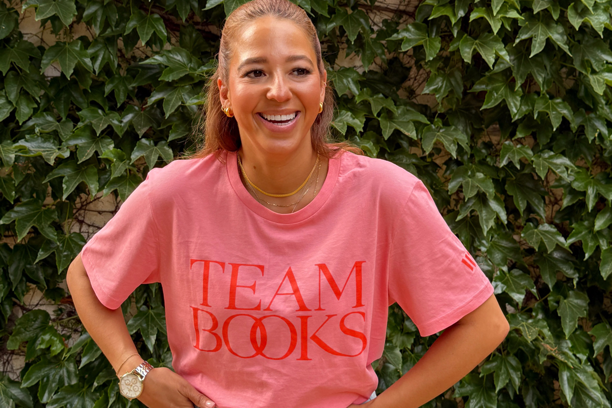 Team Books Pink Tee